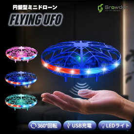おもちゃ 超軽量ミニドローン UFOドローン トイドローン ラジコン ジェスチャー制御 室内 ハンドコントロール 自動ホバリング 2段スピード調整 LEDライト付き 子供向け プレゼント 贈り物 USB充電 子ども プレゼント室内 浮遊 回転式