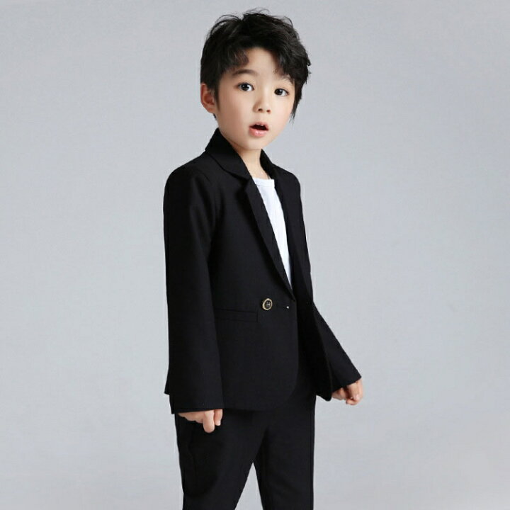 楽天市場】入園式 男の子 子供スーツ 2点セット キッズ 上下セット  