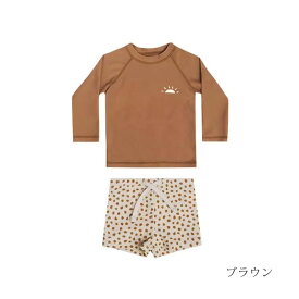 【クーポン利用で300円OFF】一部即納 キッズ 男の子 水着 セパレート ベビー水着 男児 子供用 こども みずぎ 長袖 ラッシュガード キッズ 上下セット 子供 セパレート 水着 ベビー服 90 100 110 120 130 子供 服 幼稚園 保育園 キッズ 水遊び プール 子供 キャップ付き