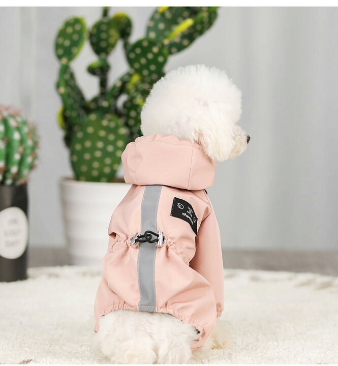 犬 レインコート 中型犬 小型犬 レインウェア 犬用カッパ 犬服 犬用レインコート レインポンチョ ドッグウェア フード付