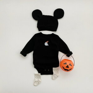 ベビー服 ハロウィン ロンパース 子供服 コスチューム セット パジャマ ルームウエア 幽霊 おばけ 幼児 キッズ ベビー 着ぐるみ 赤ちゃん コスプレ ハロウィーン衣装 仮装 記念写真 プレゼン