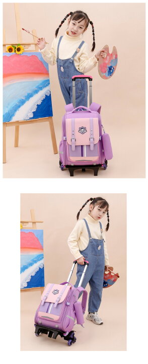 楽天市場】リュックサック キャリーリュック 子供用 プリンセス 台車 