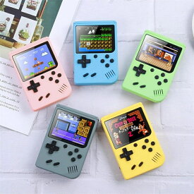 携帯ゲーム機 ポータブル 電子手持ち マカロンポケット レトロハンドヘルド 子供用 内蔵500 大人用 レトロ 贈り物 クリスマスプレゼント