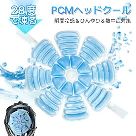 ひんやりシート ヘルメット用 帽子用 ヘッドクール 冷却シート ひんやりヘルメット クールパッド アイスパッド ヘッドクーラー クールヘッド 暑さ対策 帽子 保冷剤 頭 冷やす 頭皮 冷却 キャップ