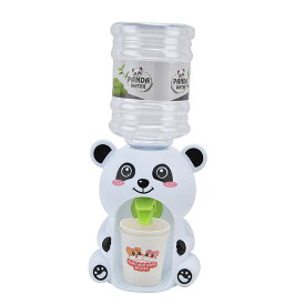 水ディスペンサーおもちゃ シミュレーション型飲水器 子供向けのおしゃれな飲み物用ファウンテン クリエイティブな遊びに最適 170gプラスチック製 (大きくてかわいいパンダ)