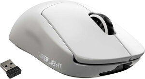 Logicool G ���W�N�[�� G PRO X SUPERLIGHT �Q�[�~���O�}�E�X ���C�����X �Ōy��63g���� LIGHTSPEED ���� HERO 25K�Z���T