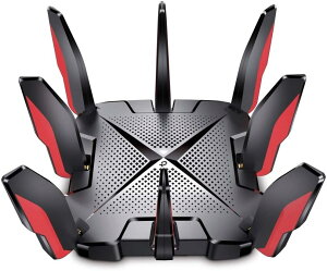 TP-Link WiFi ���[�^�[ WiFi6 PS5 �Ή� ����LAN 11ax AX6600 4804Mbps(HE160)+1201Mbps+574Mbps �g���C�o���h OneMesh�Ή� Archer GX90