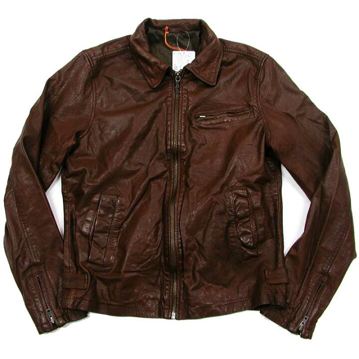 楽天市場】Nudie Jeans(ヌーディー・ジーンズ) ERVIN Leather Jacket 