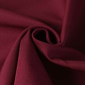 【1m以上/10cm単位】【生地幅：150cm】　ポリエステルツイルコーティング【カラー：赤紫】[無地][服地・生地・布][ワインレッド系][TNGP4103]【品番：f0707】