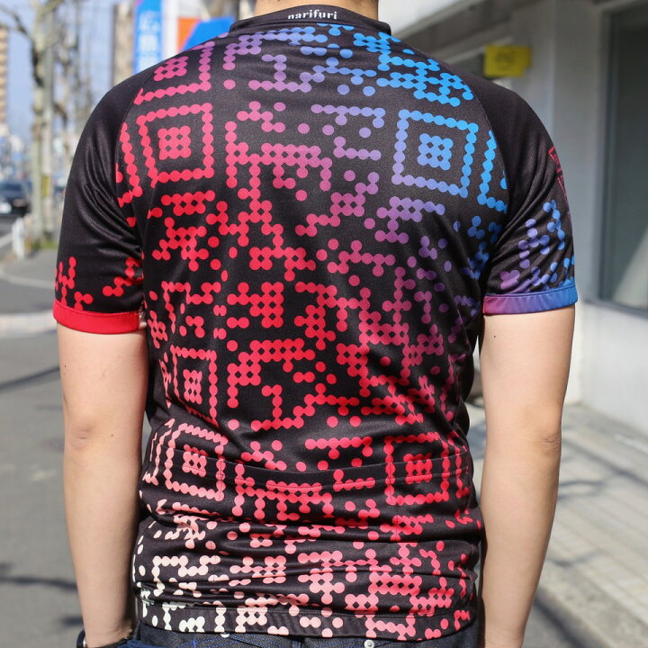 楽天市場 スーパーsale 30 Narifuri サイクルジャージスプリット Dot Qr Nf7005 しまなみ海道 カジュアル ロードバイク スーパーセール クロモリ自転車専門店グランピー