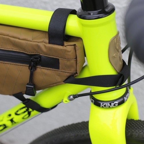 Frame Bag x-pac フレームバッグ FAIRWEATHER フェアウェザー 自転車 サイクリング | クロモリ自転車専門店グランピー