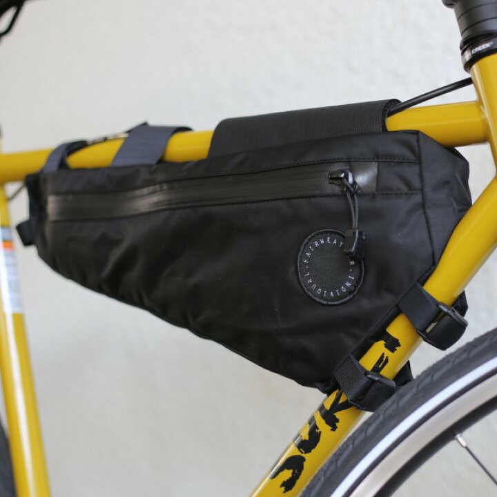 FAIRWEATHER/フェアウェザー frame bag ADV（X-PAC）｜防水X-PAC採用の大容量 FAIRWEATHER フェアウェザー　フレームバッグ