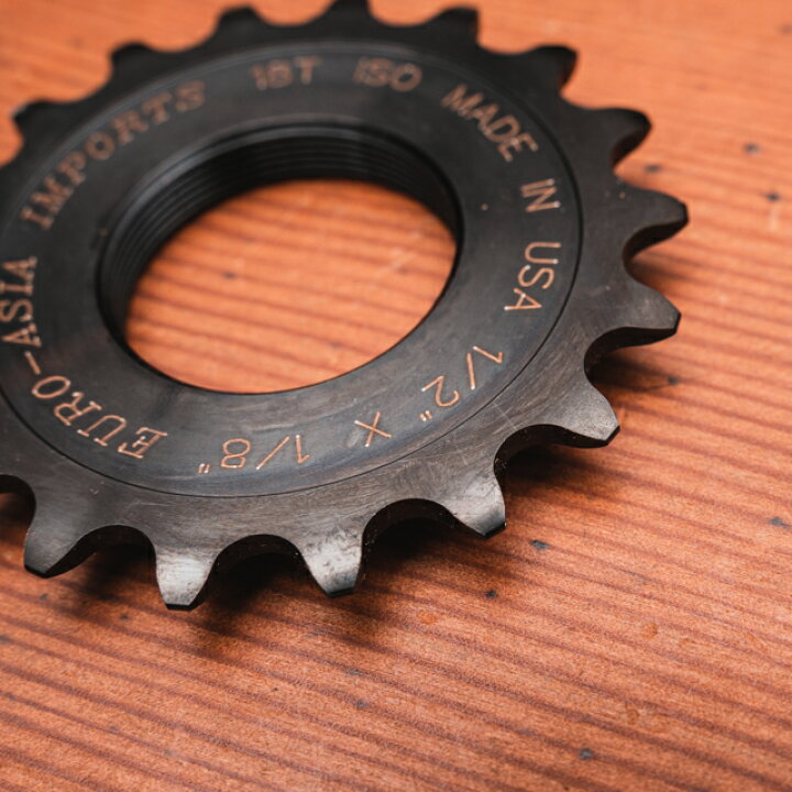 楽天市場】EURO ASIA delux steel track cog(17T-22T) ユーロアジア 