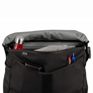 BROMPTON Messenger Bag 23L Black ブロンプトン メッセンジャーバッグ | クロモリ自転車専門店グランピー