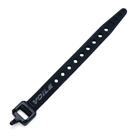 [ネコポス対応]VOILE nano strap (black) 9inch ストラップ 前カゴ キャンプ アウトドア wald 23cm