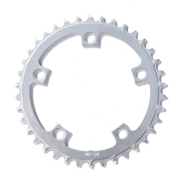 楽天市場】BLUE LUG fat slim chainring (silver) 38T ブルーラグ 