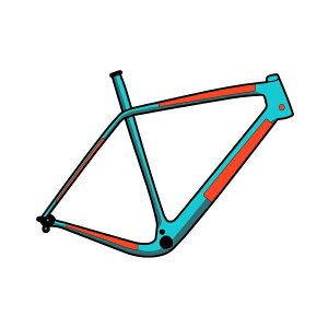 RIDEWRAP ESSENTIAL PROTECTION ROAD & GRAVEL FRAME KIT �t���[���v���e�N�V���� ���C�h���b�v