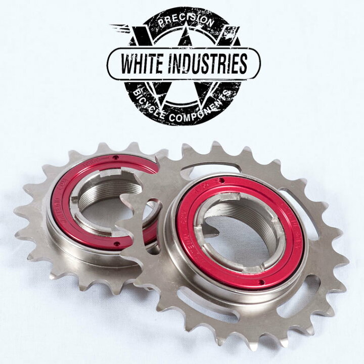 楽天市場】WHITE INDUSTRIES FreeWheel フリーコグ 20T-22T ホワイト 