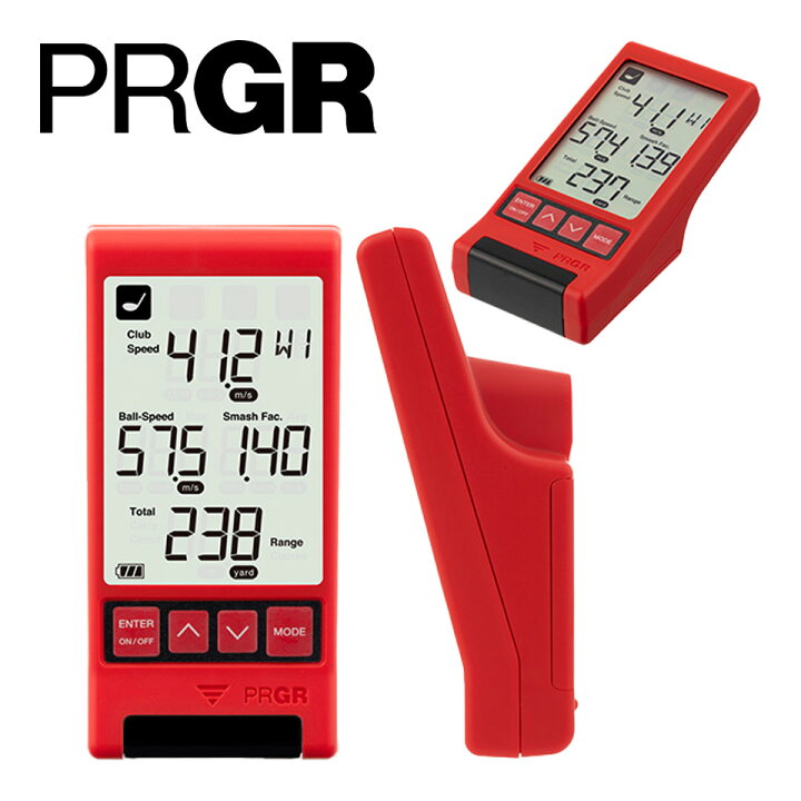 楽天市場】プロギア マルチスピード測定器 PRGR REDEYES POCKET HS-130 