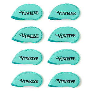 V12 �S���t �A�C�A�� �w�b�h�J�o�[ 8PC IRON COVER �����Y ���f�B�[�X �^�[�R�C�Y �u���b�N