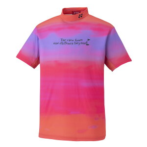 YONEX メンズハイネックシャツ GWS1179 ヨネックス 半袖トップス ゴルフウェア Virtual Trip Kenya 男性