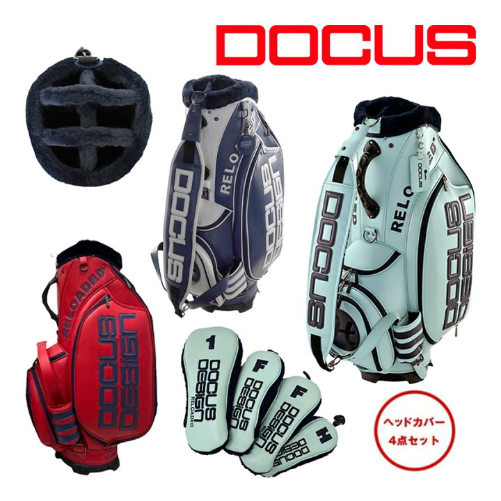 楽天市場】24SS DOCUS ドゥーカス キャディバッグ ゴルフバッグ 