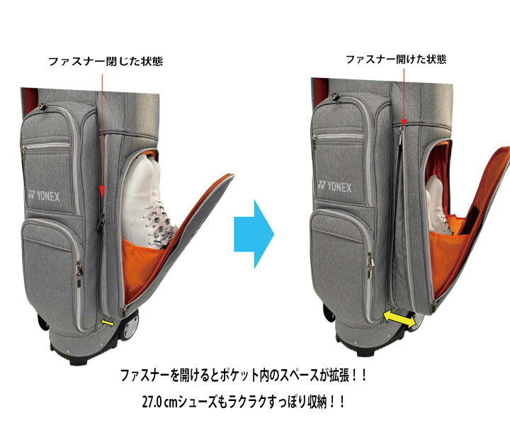 楽天市場】【4/30まで！抽選で最大100％Pバック】ヨネックス キャディ 