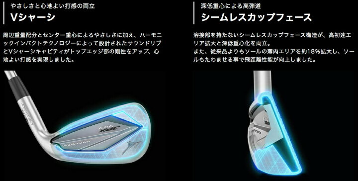 楽天市場】2023 ミズノJPX 923 ホットメタル アイアン 5本 セット N.S. 
