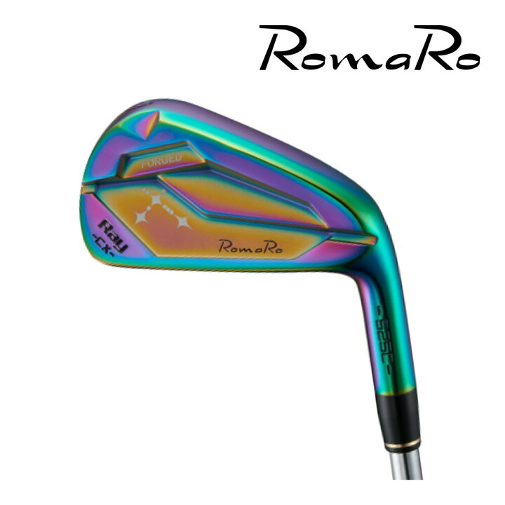 ロマロRomaRo Ray-CX-S20C オーロラ5〜P 50° 56° 8本 - アイアンセット