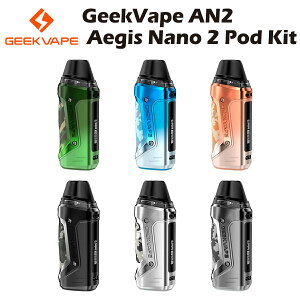 yGg[&yVJ[hP8{zGeekvape Aegis Nano 2 AN2 Pod Kit 1100mAh 2ml X^[^[Lbg M[NxCv C[WX im |bh dq΂ dq^oR xCv { Lbh  ։ C 
