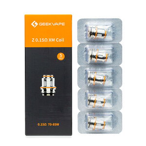 Geekvape Z�V���[�Y �����p�R�C�� 5�� �T�u�I�[�� �[�E�X �f���A�� ���b�V���R�C�� �M�[�N�x�C�v �N���A�� 0.15�� 0.2�� 0.25�� 0.4�� XM �d�q�^�o�R �d�q���΂� vape
