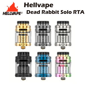 Hellvape Dead Rabbit Solo RTA 2/4ml r_u Ag}CU[ wxCv fbhrbg \ ^N  dq΂ dq^oR xCv VO RC rh Vape dead atomizer