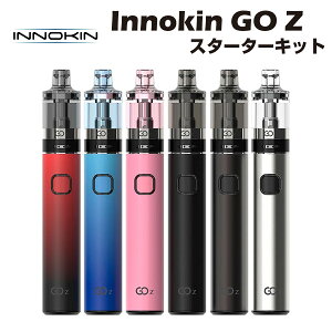 Innokin GO Z Kit �X�^�[�^�[�L�b�g 13W 1500mAh�����o�b�e���[ 2ml Tank �C�m�L�� �S�[�[�b�g �^���N POD �|�b�h �R�C�� �d�q�^�o�R �x�C�v �{�� ���L�b�h ���� �։� �j�R�`���[�� �^�[�� �j�R�`��0 ����