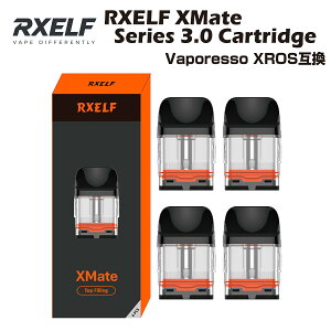 RXELF XMate Series 3.0 �����p�|�b�h�J�[�g���b�W 4�� Vaporesso XROS�݊� 2ml 3ml POD �x�|���b�\ �N���X �~�j �i�m 2 3 4 5 mini nano cube pro c dl �d�q���΂� �d�q�^�o�R �x�C�v ���� �։� �j�R�`���[�� �^�[