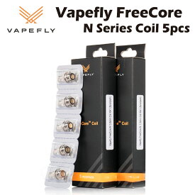 Vapefly FreeCore N Nicolas 対応 交換用コイル 5個入 0.8Ω/1.2Ω ベイプフライ ファイヤーコア ニコラス ギャラクシー II 2 Tank Galaxy Kit 爆煙 禁煙 シーシャ 持ち運び おすすめ mtl