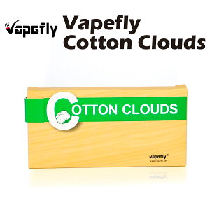 Vapefly Cotton Clouds ベイプフライ コットン クラウド オーガニックコットン アトマイザー ビルド コイル作成 電子タバコ 電子たばこ vape ベイプ ワイヤー 自作