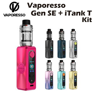 yGg[P2{zVaporesso GEN SE MOD Kit + iTank T 3ml X^[^[Lbg x|b\ bh obe[ 510Ki 80W 18650 type-c AXON`bv ^ dq΂ dq^oR xCv { F|CU[ 