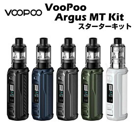 【期間限定 ポイント3倍】 VOOPOO Argus MT Kit with Uforce-L Tank スターターキット 100W 3000mAh 5.5ml ブープー アーガス 超爆煙 電子タバコ ベイプ 本体 モッド mod pnp ニコチンゼロ ニコチン0 シーシャ dl vape