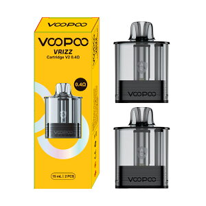 VOOPOO VRIZZ V2 POD �����p�|�b�h�J�[�g���b�W 2�� 15ml 0.4�� 0.7�� �u�[�v�[ �u���b�c Cartridge dl �d�q���΂� �d�q�^�o�R �x�C�v ���L�b�h ��e�� ���� �։� �j�R�`���[�� �^�[�� �j�R�`��0 �����C �d