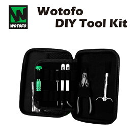 Wotofo DIY Tool Kit ツールキット コイルビルド 工具セット ウォトフォ アトマイザー 電子タバコ ベイプ vape rda rta rdta プライヤー ピンセット ドライバー
