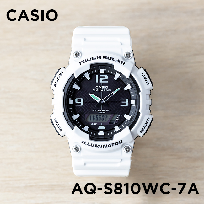 楽天市場】【10年保証】CASIO STANDARD カシオ スタンダード AQ-S810WC