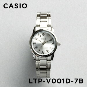【10年保証】CASIO カシオ スタンダード レディース LTP-V001D-7B 腕時計 キッズ 子供 女の子 チープカシオ チプカシ アナログ シルバー 海外モデル