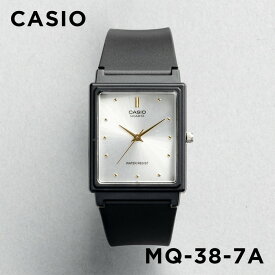 【10年保証】【日本未発売】CASIO STANDARD MENS カシオ スタンダード MQ-38 腕時計 時計 ブランド メンズ キッズ 子供 男の子 チープカシオ チプカシ アナログ ブラック 黒 ネイビー シルバー グレー ゴールド 金 角型 海外モデル ギフト プレゼント