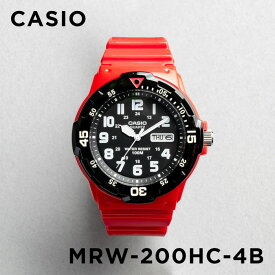 【10年保証】【日本未発売】CASIO SPORTS カシオ スポーツ MRW-200HC 腕時計 時計 ブランド メンズ キッズ 子供 男の子 チープカシオ チプカシ アナログ 日付 カレンダー 防水 ネイビー レッド 赤 ホワイト 白 ブラック 黒 ブルー 青 海外モデル ギフト プレゼント