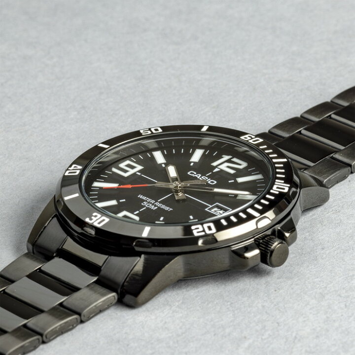 楽天市場】【10年保証】【日本未発売】CASIO STANDARD MENS カシオ スタンダード MTP-VD01B.D.G 腕時計 時計 ブランド  メンズ キッズ 子供 男の子 チープカシオ チプカシ アナログ 日付 ブラック 黒 ネイビー ホワイト 白 シルバー メタル 海外モデル ギフト  プレゼント ...