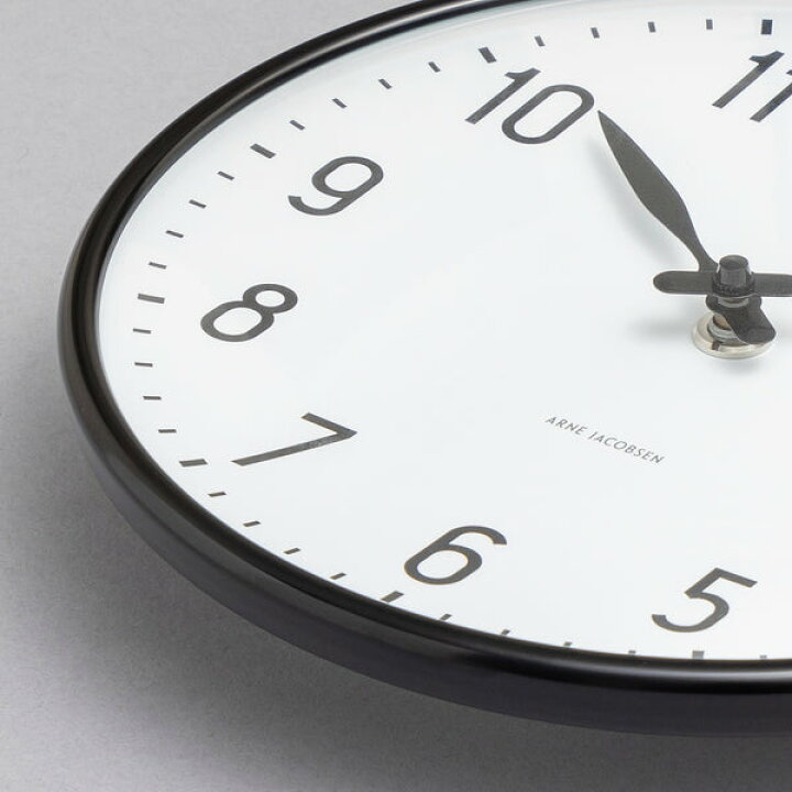 楽天市場】ARNE JACOBSEN WALL CLOCK STATION アルネ ヤコブセン  