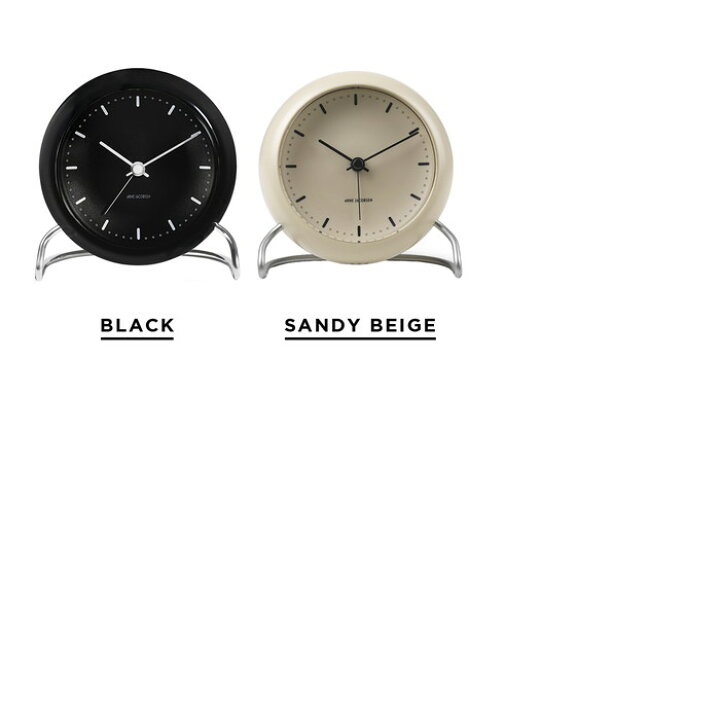 楽天市場】ARNE JACOBSEN TABLE CLOCK CITY HALL アルネ ヤコブセン 