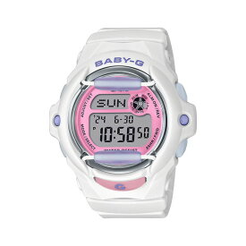 【10年保証】CASIO BABY-G カシオ ベビーG BG-169PB-7 腕時計 時計 ブランド レディース キッズ 子供 女の子 デジタル 日付 カレンダー 防水 ホワイト 白 ピンク かわいい ギフト プレゼント