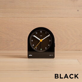 【10%OFF】BRAUN ブラウン アラーム クロック BC22 置き時計 時計 ブランド アナログ 目覚まし時計 トラベル 旅行 携帯 小型 ブラック 黒 グレー ホワイト 白 ギフト プレゼント