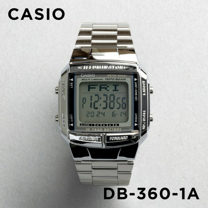 楽天市場】【10年保証】CASIO DATA BANK カシオ データバンク DB-360  